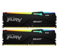 Pamięć RAM Kingston FURY 128GB (2x64GB) 5600 CL36 Beast RGB